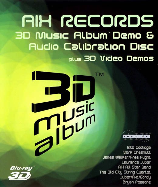 F199 - AIX Records 3D Music Album™ Demo & Audio Calibration Disc